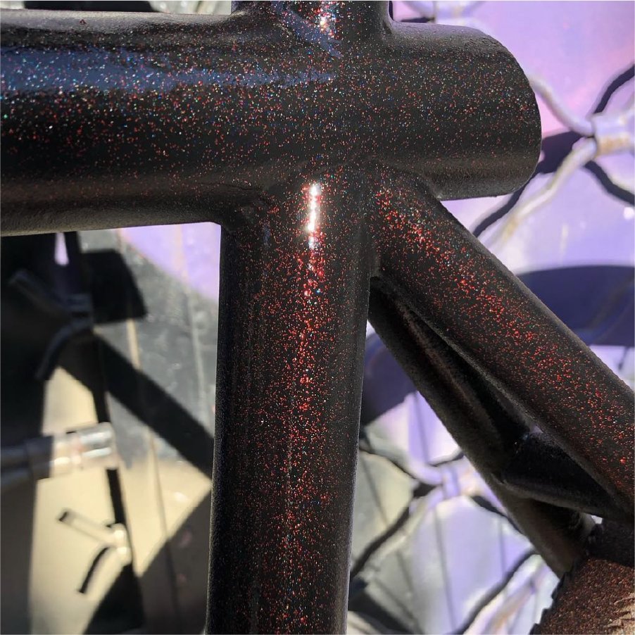 Aerosool-lakk glitter SPRAY.BIKE KEIRIN COLLECTION - FLAKE RED KEIRIN 400ml - Image 3