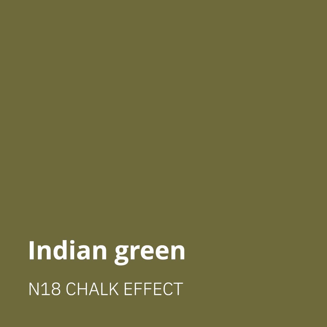 Aerosoolvärv CHALK EFFECT No18 Indian Green, matt, 400ml - Pilt 2