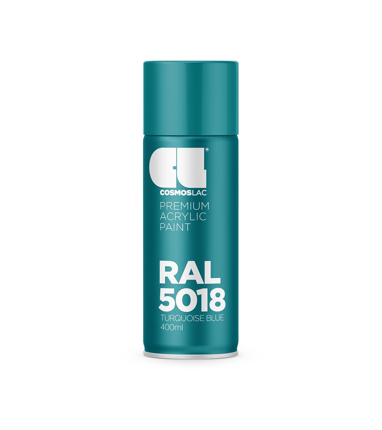 Aerosoolvärv RAL 5018 TURQUOISE BLUE, Läikiv, 400ml